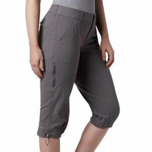 Genuine Columbia Women's Saturday Trail II Knee Pant, City Grey size 10